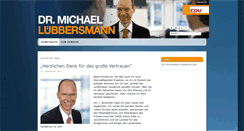 Desktop Screenshot of michael-luebbersmann.de