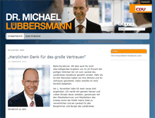 Tablet Screenshot of michael-luebbersmann.de